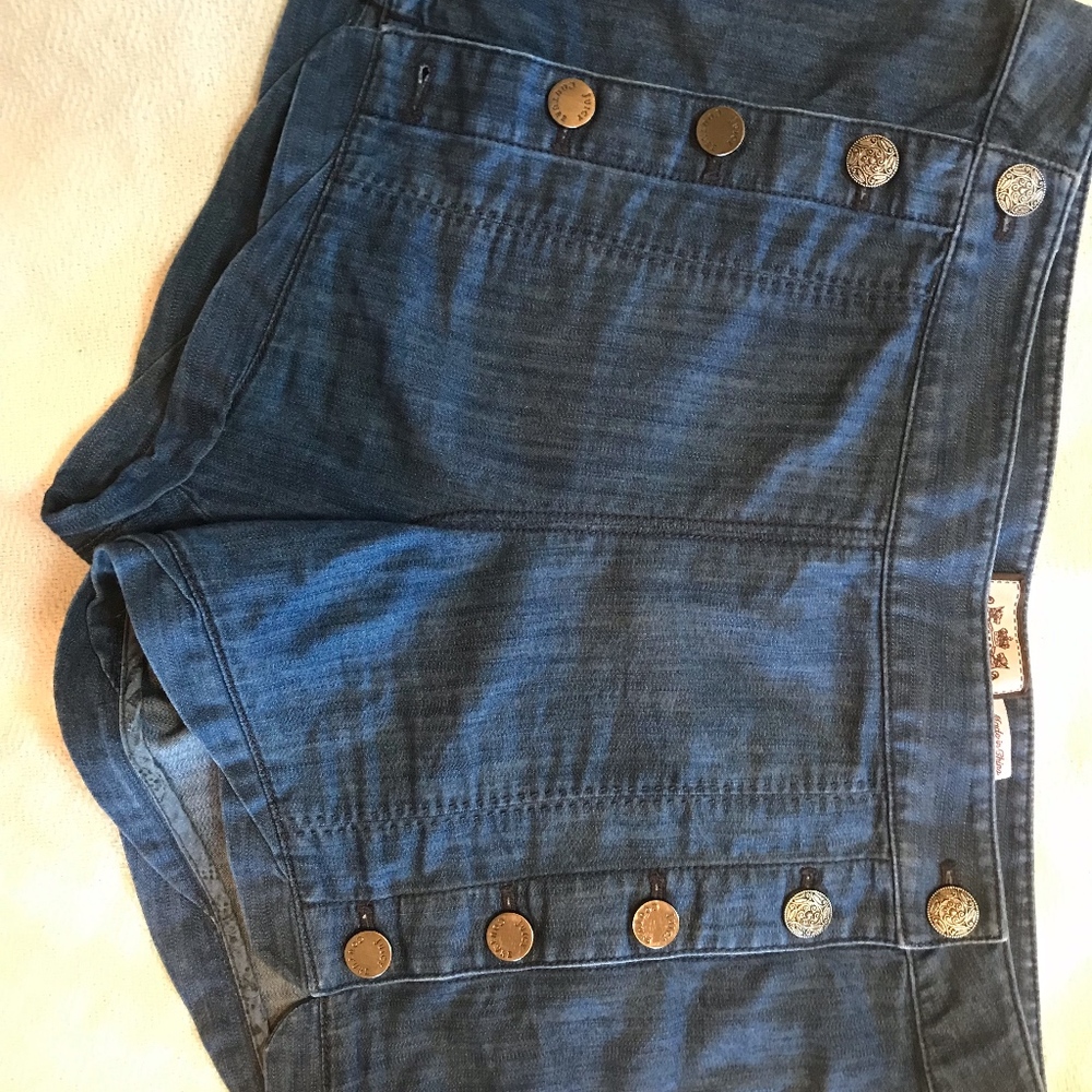 Juicy Couture Sailor Style Jean Shorts